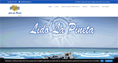 Desktop Screenshot of lidolapineta.it
